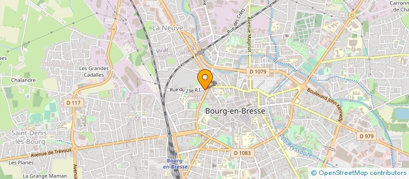 localisation de l'entreprise MONSIEUR STEPHANE VIEILLE  BOURG-EN-BRESSE