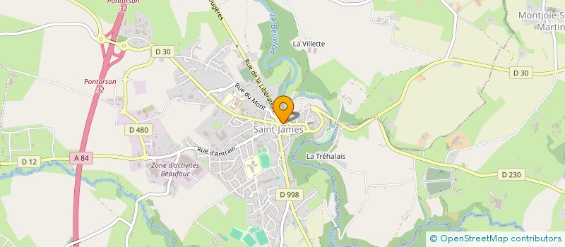 localisation de l'entreprise MONSIEUR STEPHANE VIEL  SAINT-JAMES