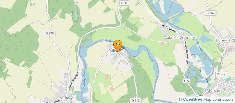 localisation de l'entreprise MONSIEUR STEPHANE VIENOT  PALISE