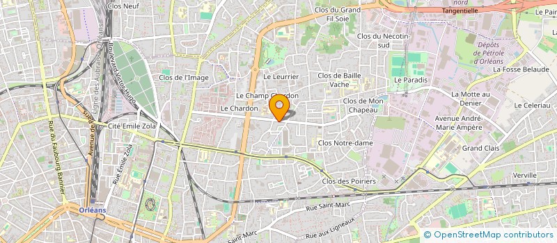 localisation de l'entreprise MONSIEUR STEPHANE VIG à ORLEANS