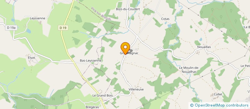 localisation de l'entreprise MONSIEUR STEPHANE VIGNAUD  VICQ-SUR-BREUILH