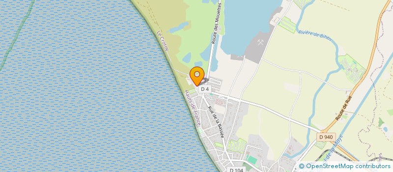 localisation de l'entreprise MONSIEUR STEPHANE VIGNOLLE à LE CROTOY