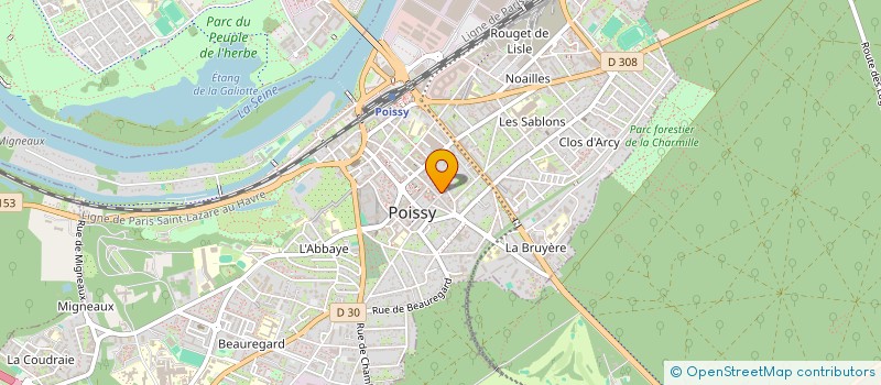 localisation de l'entreprise MONSIEUR STEPHANE VILLATA  POISSY