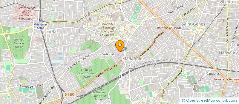 localisation de l'entreprise MONSIEUR STEPHANE VILLATE à BORDEAUX