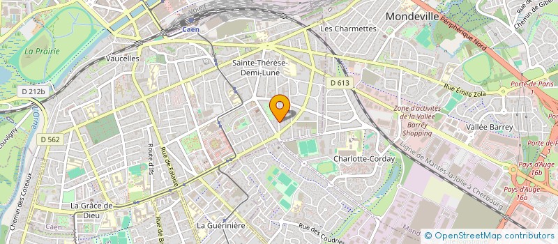 localisation de l'entreprise MONSIEUR STEPHANE VINCENT à CAEN