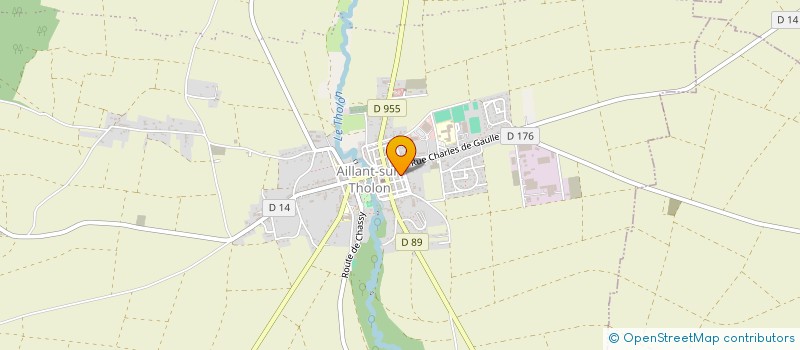 localisation de l'entreprise MONSIEUR STEPHANE VINCENT  JOIGNY