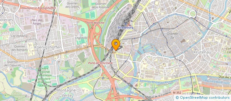 localisation de l'entreprise MONSIEUR STEPHANE VINCENT à STRASBOURG