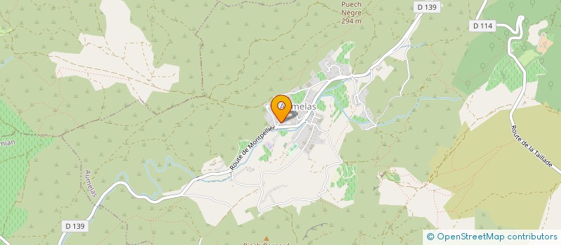 localisation de l'entreprise MONSIEUR STEPHANE VINENT-GARRO-DAVID  AUMELAS