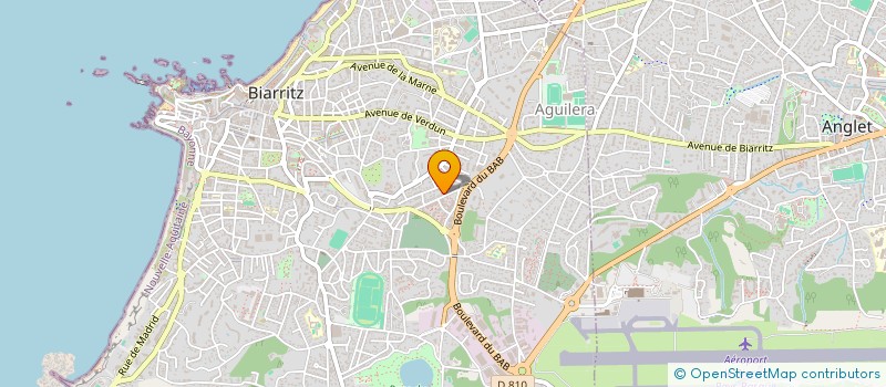localisation de l'entreprise MONSIEUR STEPHANE VINET à BIARRITZ