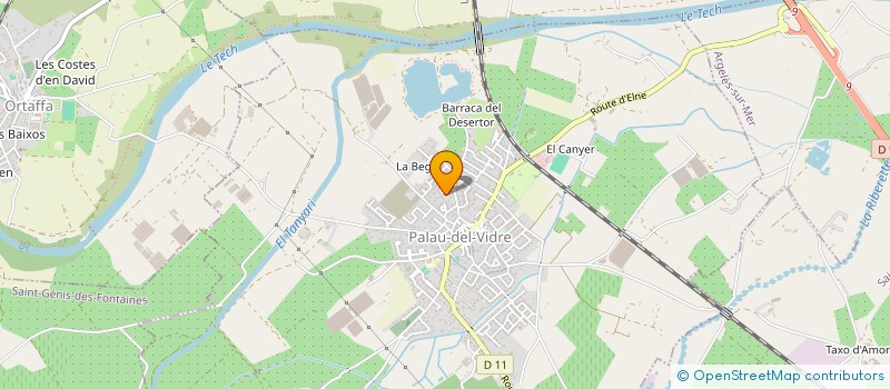 localisation de l'entreprise MONSIEUR STEPHANE VINET  CABESTANY