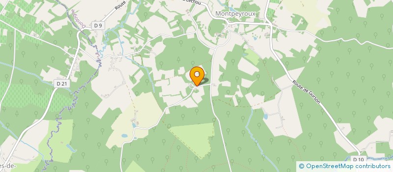 localisation de l'entreprise MONSIEUR STEPHANE VIOLLEAU  BEAUMONTOIS EN PERIGORD