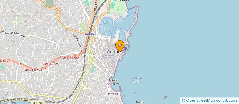 localisation de l'entreprise MONSIEUR STEPHANE VITRY à ANTIBES