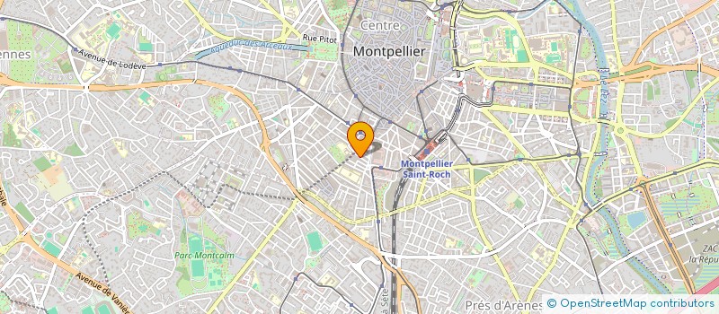 localisation de l'entreprise MONSIEUR STEPHANE VITU  ROUJAN