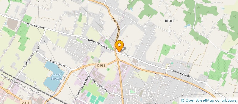 localisation de l'entreprise MONSIEUR STEPHANE VIVIER  BIRAC-SUR-TREC