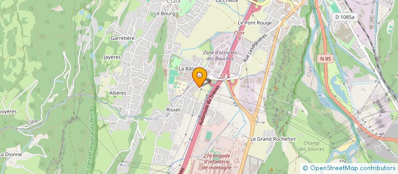 localisation de l'entreprise MONSIEUR STEPHANE VIZZINI  VARCES-ALLIERES-ET-RISSET