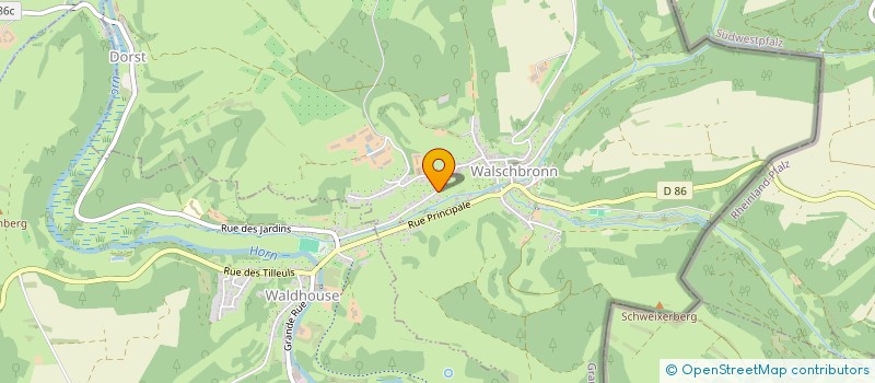 localisation de l'entreprise MONSIEUR STEPHANE VOGT  WALSCHBRONN