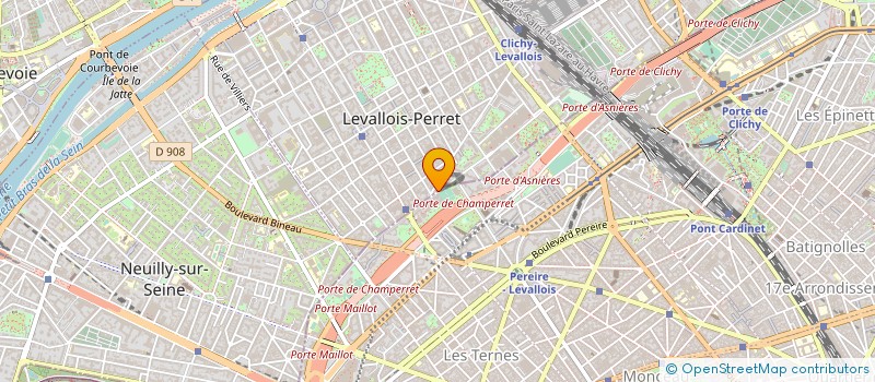 localisation de l'entreprise MONSIEUR STEPHANE VOISINE à LEVALLOIS-PERRET