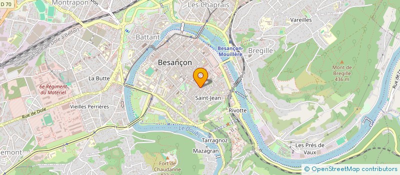 localisation de l'entreprise MONSIEUR STEPHANE VOITOUX à BESANCON