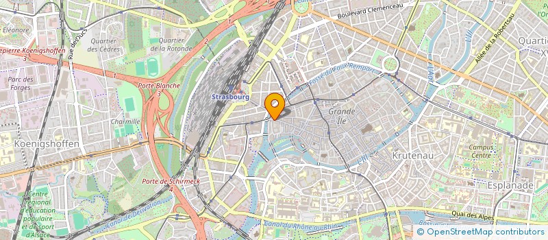 localisation de l'entreprise MONSIEUR STEPHANE VOUILLOT à STRASBOURG