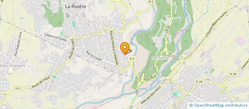 localisation de l'entreprise MONSIEUR STEPHANE VUILLEMOT  SAINT-LOUIS