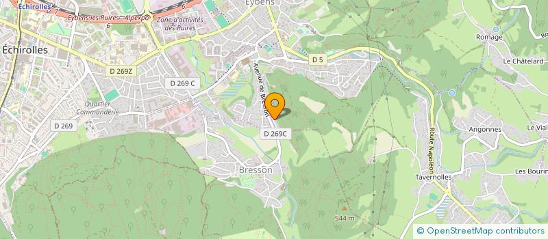 localisation de l'entreprise MONSIEUR STEPHANE VUKOVIC  EYBENS