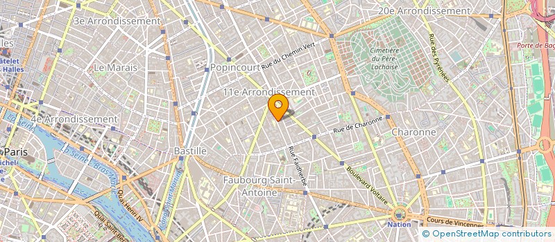 localisation de l'entreprise MONSIEUR STEPHANE WARCOIN  PARIS