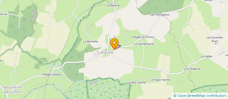 localisation de l'entreprise MONSIEUR STEPHANE WATRIN  CATTEVILLE