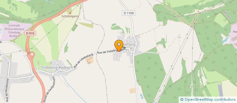 localisation de l'entreprise MONSIEUR STEPHANE WEBER  LAUDREFANG