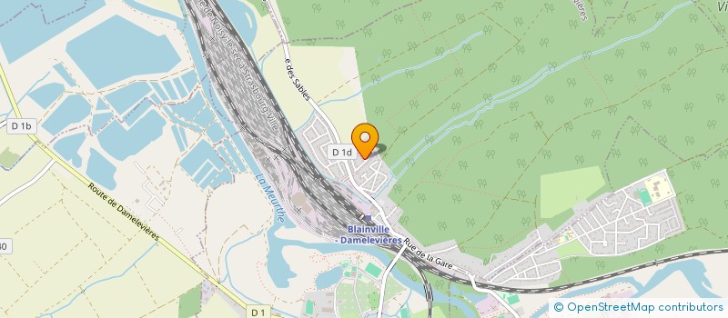 localisation de l'entreprise MONSIEUR STEPHANE WEBER  DAMELEVIERES