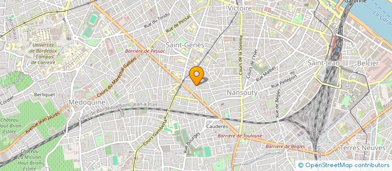 localisation de l'entreprise MONSIEUR STEPHANE WEILL  BORDEAUX