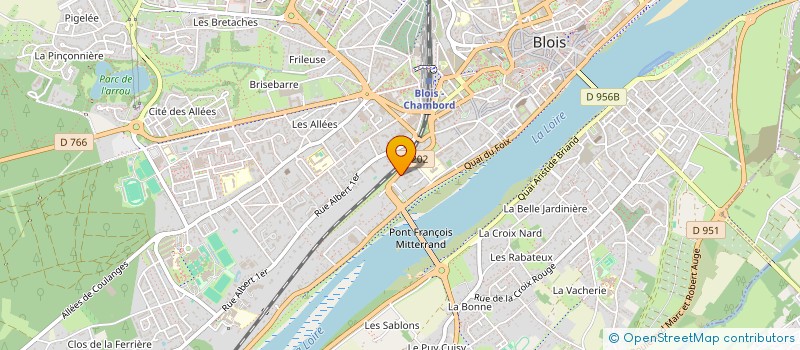 localisation de l'entreprise MONSIEUR STEPHANE WEISS  BLOIS