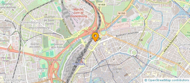 localisation de l'entreprise MONSIEUR STEPHANE WINKLER  STRASBOURG