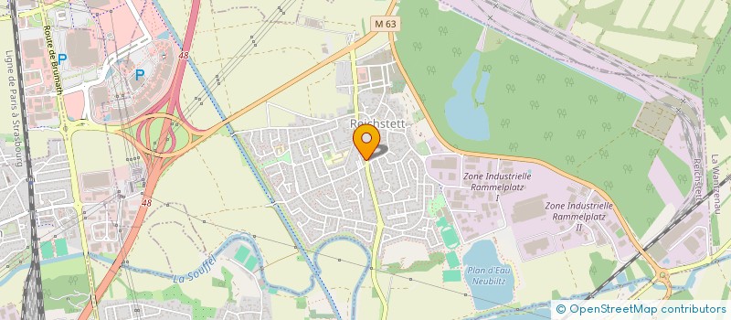 localisation de l'entreprise MONSIEUR STEPHANE WINTZ  REICHSTETT