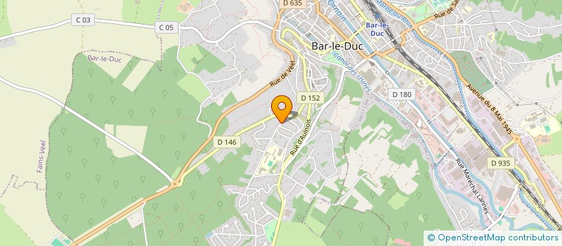 localisation de l'entreprise MONSIEUR STEPHANE WINUM à BAR-LE-DUC