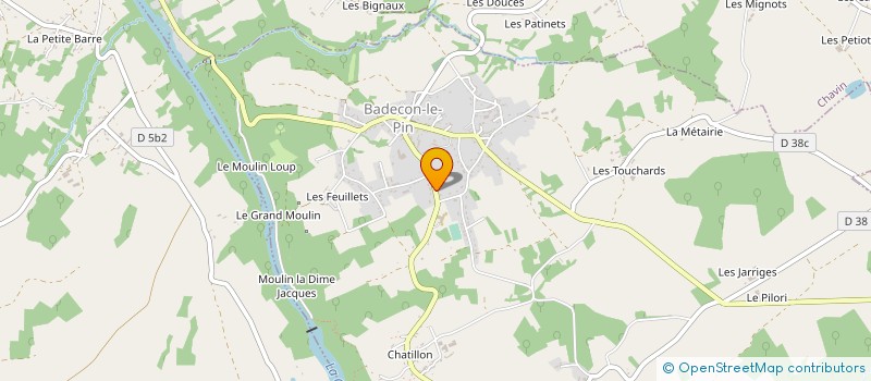 localisation de l'entreprise MONSIEUR STEPHANE WORTHY à BADECON-LE-PIN