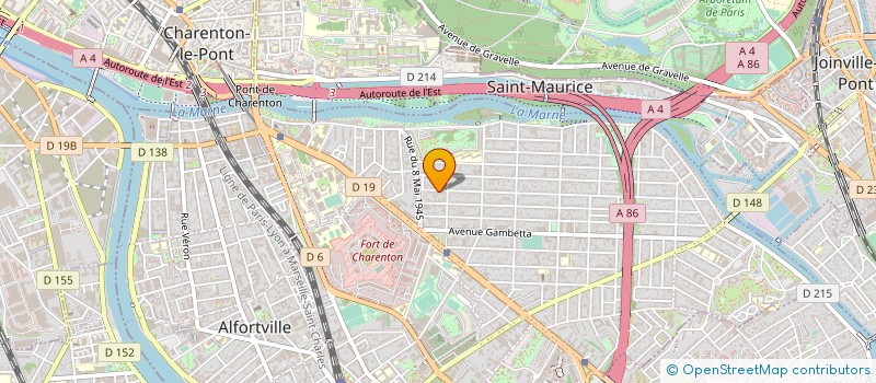 localisation de l'entreprise MONSIEUR STEPHANE XAVIER à MAISONS-ALFORT