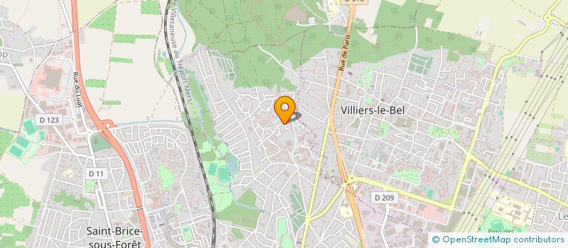 localisation de l'entreprise MONSIEUR STEPHANE YABAS à SARCELLES