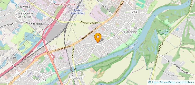 localisation de l'entreprise MONSIEUR STEPHANE YCART  PORTET-SUR-GARONNE