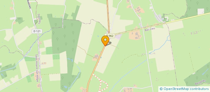 localisation de l'entreprise MONSIEUR STEPHANE YDE  BAS-LIEU