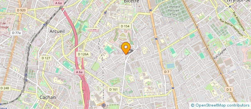 localisation de l'entreprise MONSIEUR STEPHANE YOSSANGUEM MADJINOUDJI à VILLEJUIF