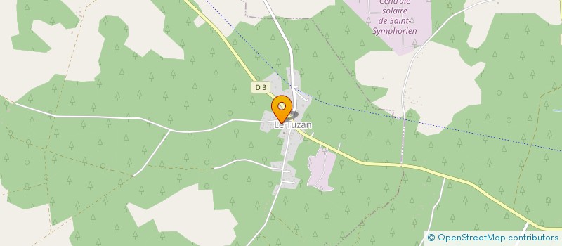 localisation de l'entreprise MONSIEUR STEPHANE YOTEAU  SAINT-MAGNE