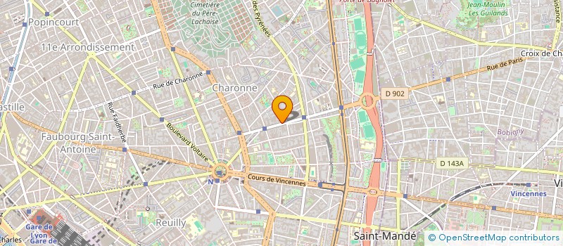 localisation de l'entreprise MONSIEUR STEPHANE ZADIRE  PARIS