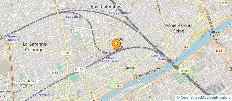 localisation de l'entreprise MONSIEUR STEPHANE ZAIBET à COURBEVOIE