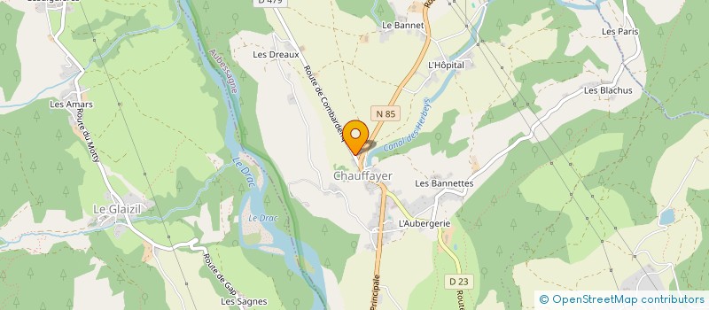 localisation de l'entreprise MONSIEUR STEPHANE ZAMMIT  AUBESSAGNE