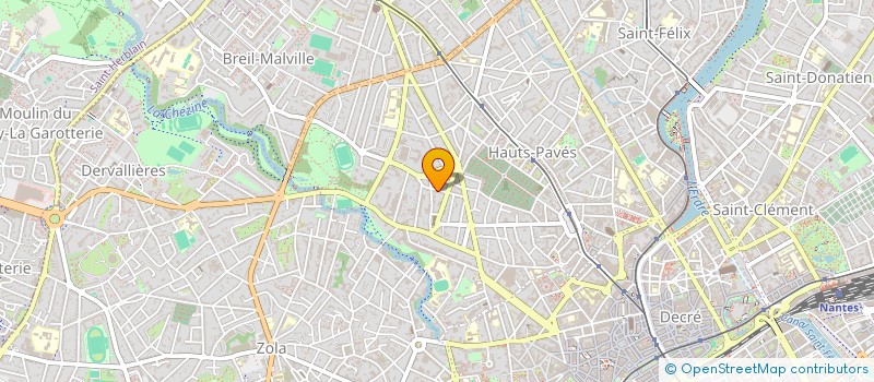 localisation de l'entreprise MONSIEUR STEPHANE ZAMPELLI à NANTES