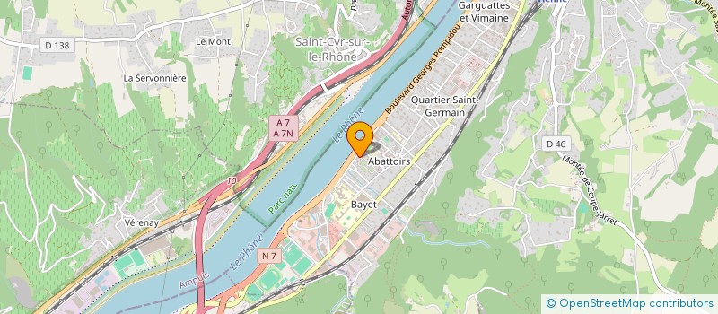 localisation de l'entreprise MONSIEUR STEPHANE ZANGLA à VIENNE