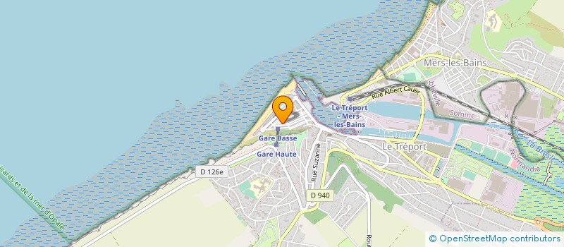 localisation de l'entreprise MONSIEUR STEPHANE ZANOTTO  LE TREPORT