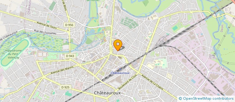 localisation de l'entreprise MONSIEUR STEPHANE ZECCHI à CHATEAUROUX