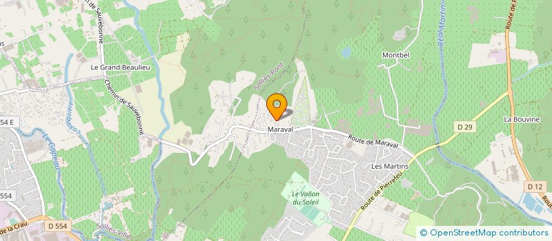 localisation de l'entreprise MONSIEUR STEPHANE ZIZZO  LA CRAU