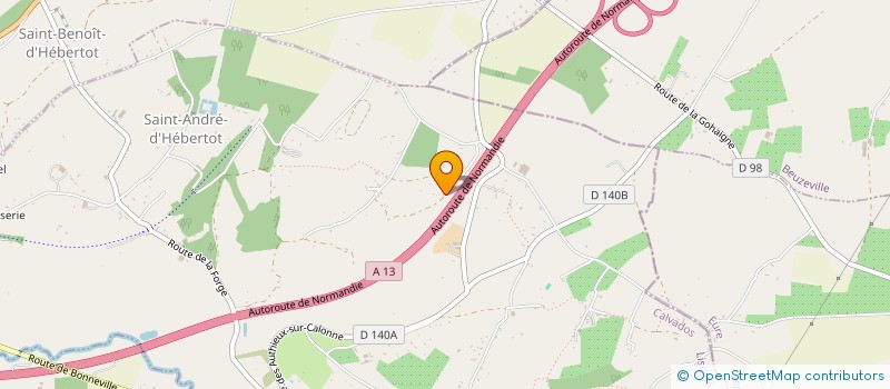 localisation de l'entreprise MONSIEUR STEPHANE ZNAJ  SAINT-ANDRE-D'HEBERTOT